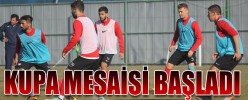 KUPA MESAİSİ BAŞLADI