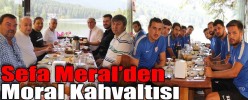 Meral’den  Gölcükte  Moral Kahvaltısı