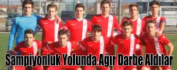 Şampiyonluk Yolunda Ağır Darbe Aldılar