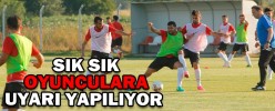 SIK SIK OYUNCULARA UYARI YAPILIYOR
