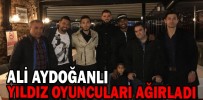 AYDOĞANLI YILDIZ OYUNCULARI AĞIRLADI