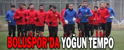 BELEK'DE BOLUSPOR’UN  TEMPOSU YOĞUN
