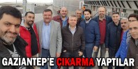 GAZİANTEP’E ÇIKARMA YAPTILAR