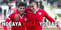 HOCAYA MESAJ YOLLADI