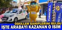 İŞTE ARABAYI KAZANAN O İSİM