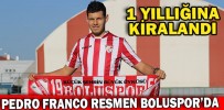 PEDRO FRANCO RESMEN BOLUSPOR’DA