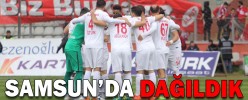 SAMSUN’DA DAĞILDIK