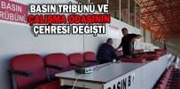 BASIN TRİBÜNÜ VE ÇALIŞMA ODASININ ÇEHRESİ DEĞİŞTİ