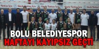 BOLU BELEDİYESPOR HAFTAYI KAYIPSIZ GEÇTİ