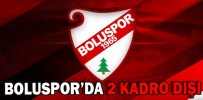 BOLUSPOR’DA 2 KADRO DIŞI