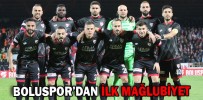 BOLUSPOR’DAN İLK MAĞLUBİYET