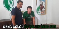 GENÇ GOLCÜ ÜÇ YILLIK İMZA ATTI