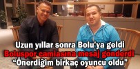 “Önerdiğim birkaç oyuncu oldu”