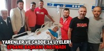 YARENLER VE CADDE 14 ÜYELERİ EFSANE BAŞKANI UNUTMADI