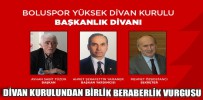 DİVAN KURULUNDAN BİRLİK BERABERLİK VURGUSU