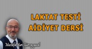 LAKTAT TESTİ AİDİYET DERSİ