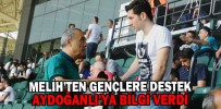 MELİH’TEN GENÇLERE DESTEK