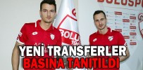 YENİ TRANSFERLER BASINA TANITILDI