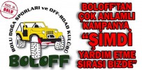 BOLOFF’TAN ÇOK ANLAMLI KAMPANYA