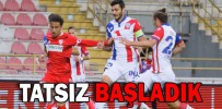 Boluspor tatsız başladı