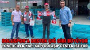 YÖNETİCİLER KAPI KAPI DOLAŞIP DESTEK İSTİYOR