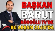 BOLU BELEDİYESPOR KULÜBÜ BAŞKANI SİNAN BARUT “SPOR AKŞAMI”NDA