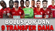 BOLUSPOR ARA TRANSFER DÖNEMİNDE 9 OYUNCUYU KADROSUNA KATTI