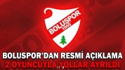 BOLUSPOR’DAN RESMİ AÇIKLAMA