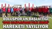 BOLUSPOR'UN BAŞLATTIĞI "SPOR KULÜPLERİNDEN İYİLİK ZİNCİRİ" HAREKETİ YAYILIYOR