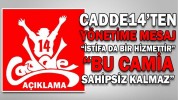 “BU CAMİA SAHİPSİZ KALMAZ”