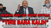 “İHANETTİR, HAİNLİKTİR, ŞEREFSİZLİKTİR”