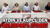 AYDIN VE KÜPÇÜ’DEN BOLUSPOR’A ZİYARET