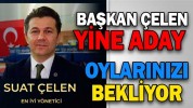 BAŞKAN ÇELEN YİNE ADAY