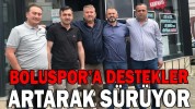 BOLUSPOR’A DESTEKLER ARTARAK SÜRÜYOR