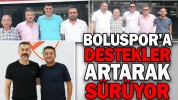 BOLUSPOR’A DESTEKLER ARTARAK SÜRÜYOR
