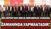 BOLUSPOR’DAN ÇOK ÖNEMLİ AÇIKLAMA