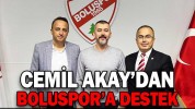 CEMİL AKAY’DAN BOLUSPOR’A DESTEK