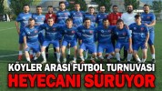KÖYLER ARASI FUTBOL TURNUVASI HEYECANI SÜRÜYOR