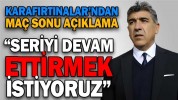 “SERİYİ DEVAM ETTİRMEK İSTİYORUZ”