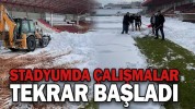STADYUMDA ÇALIŞMALAR TEKRAR BAŞLADI