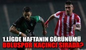 1. Lig'de 5. haftanın görünümü