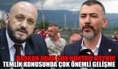 BAŞKAN ABAK SON NOKTAYI KOYDU!