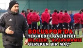 BİLAZER: “KAZANMAMIZ GEREKEN BİR MAÇ”