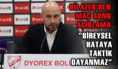 BOLUSPOR-BODRUMSPOR MAÇININ ARDINDAN