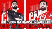 BOLUSPOR İKİ TRANSFERİ AÇIKLADI ÇİPE VE CANLI İMZAYI ATTI