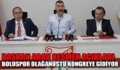 BOLUSPOR OLAĞANÜSTÜ KONGREYE GİDİYOR