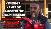 BOLUSPOR YÖNETİCİSİ ÇİMENDER, KAMPA VE TRANSFERLERE İLİŞKİN KONUŞTU