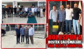 BOLUSPOR’A DESTEK ÇALIŞMALARI TÜM HIZIYLA SÜRÜYOR