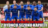 BOLUSPOR’DA 1 OYUNCUYA İZİN VERİLDİ 2 OYUNCU SEZONU KAPATTI