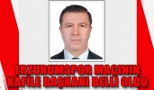 Erzurumspor maçının kafile başkanı belli oldu